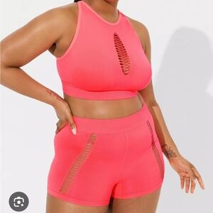 Vibrant Pink Athletic Set